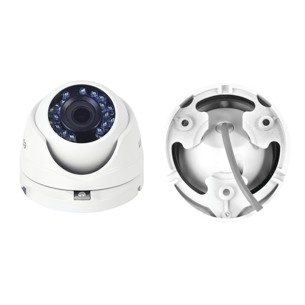 KIT HD 8 Cámaras para Largas Distancias / DVR 8 Canales / Fuente de Poder 