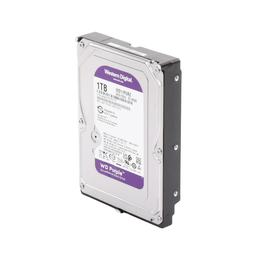 Disco Duro Purple para videovigilancia 1 TB