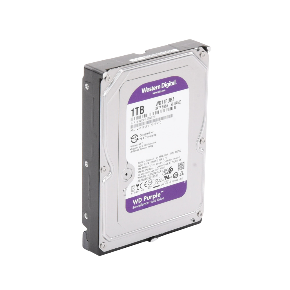 Disco Duro Purple para videovigilancia 1 TB