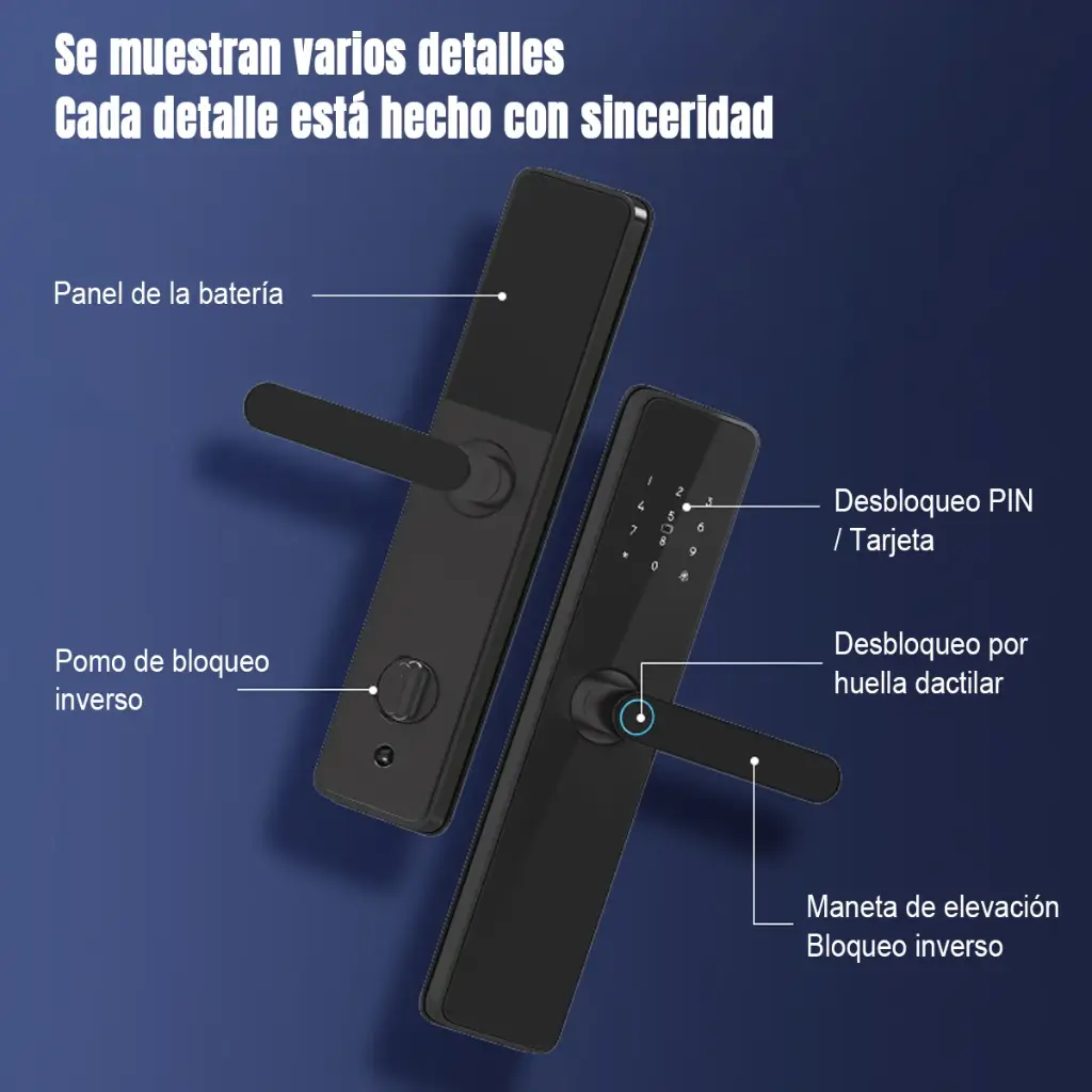 Cerradura Inteligente Electrónica Wifi, Chapas Smart Lock