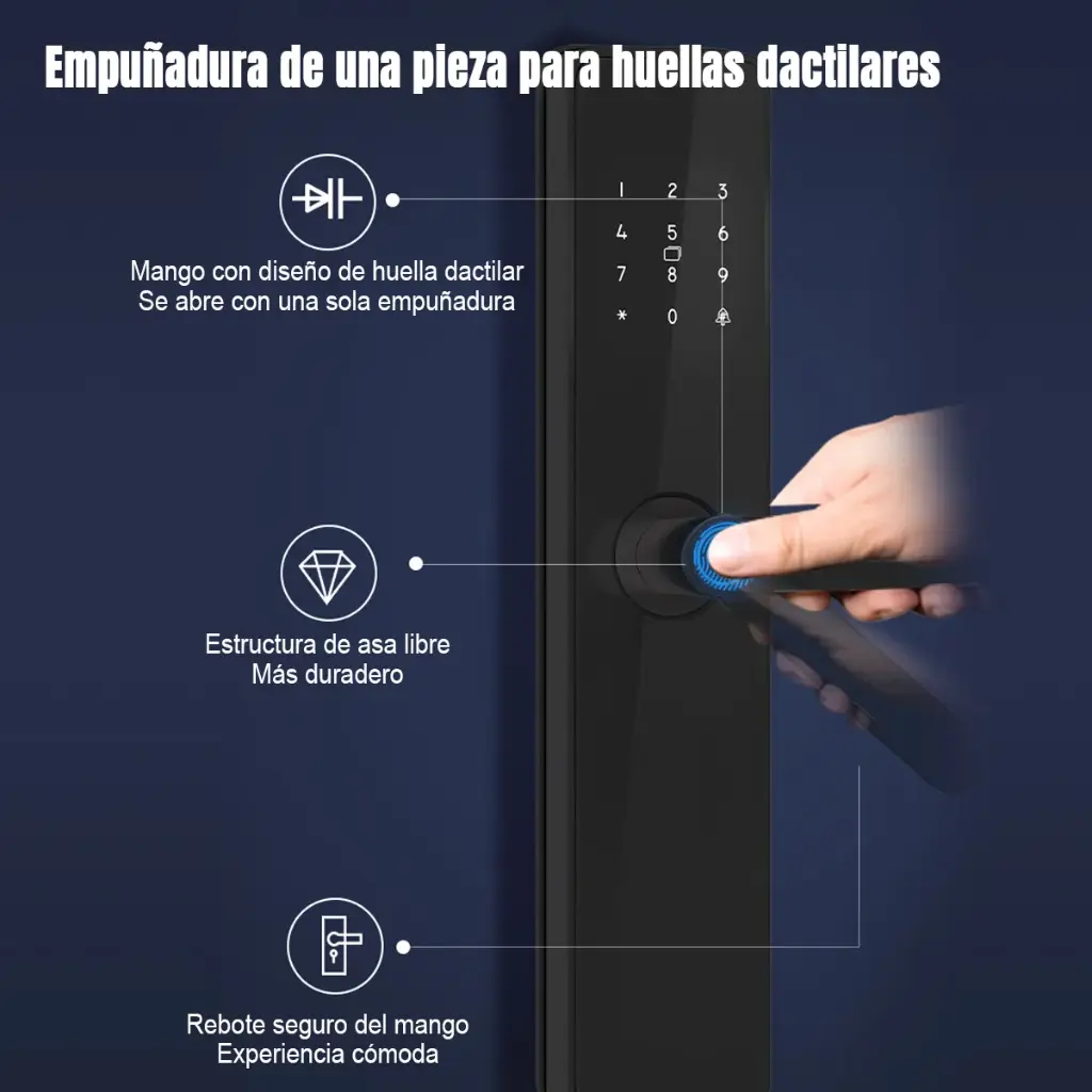 Cerradura Inteligente Electrónica Wifi, Chapas Smart Lock