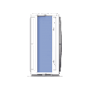 Minisplit WiFi Inverter / SEER 17 / 12,000 BTUs ( 1 TON ) / R32 / Frío / 220 Vca / Filtro de Salud / Compatible con Alexa y Google Home.